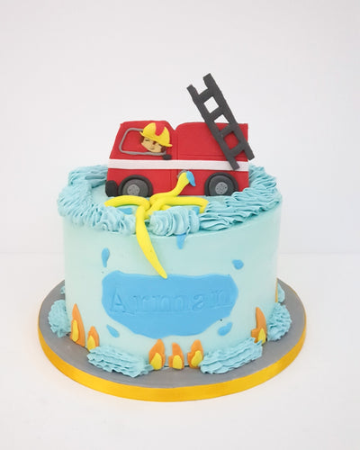 Fire Fighter Cake