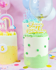 Pastel Color Cakes