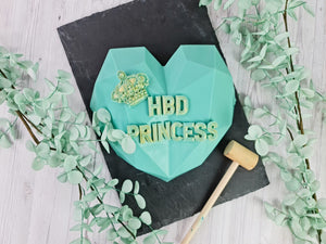 Tiffany blue Birthday Breakable Heart