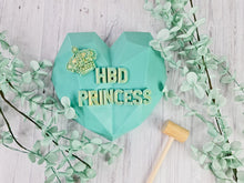 Load image into Gallery viewer, Tiffany blue Birthday Breakable Heart